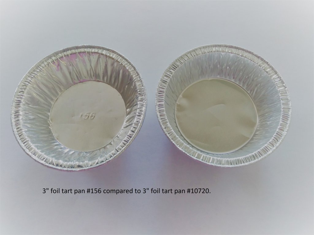 3" ALUMINUM FOIL TART PAN #156